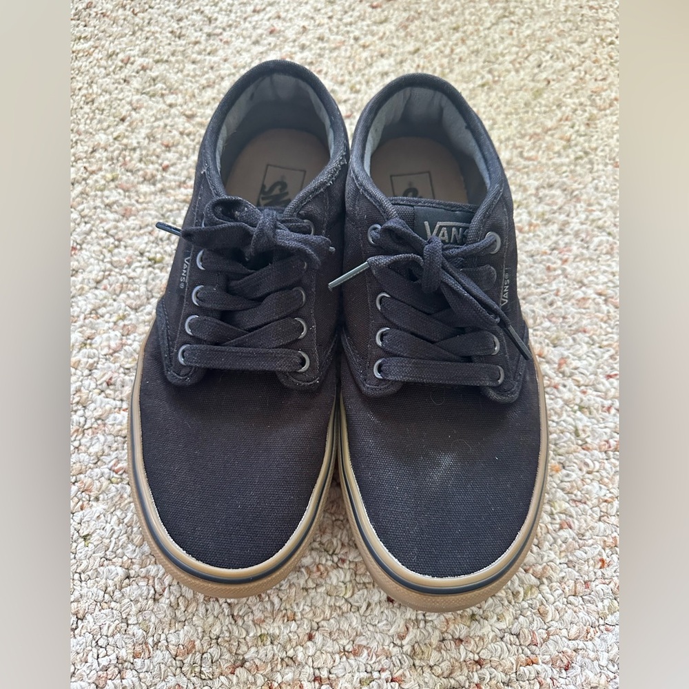 Men’s size 8.5 black Vans shoes